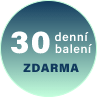 Nálepka 30denní balení zdarma