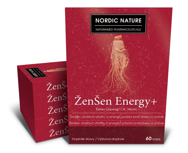 Roční balení ŽenŠen Energy+ s dárkem