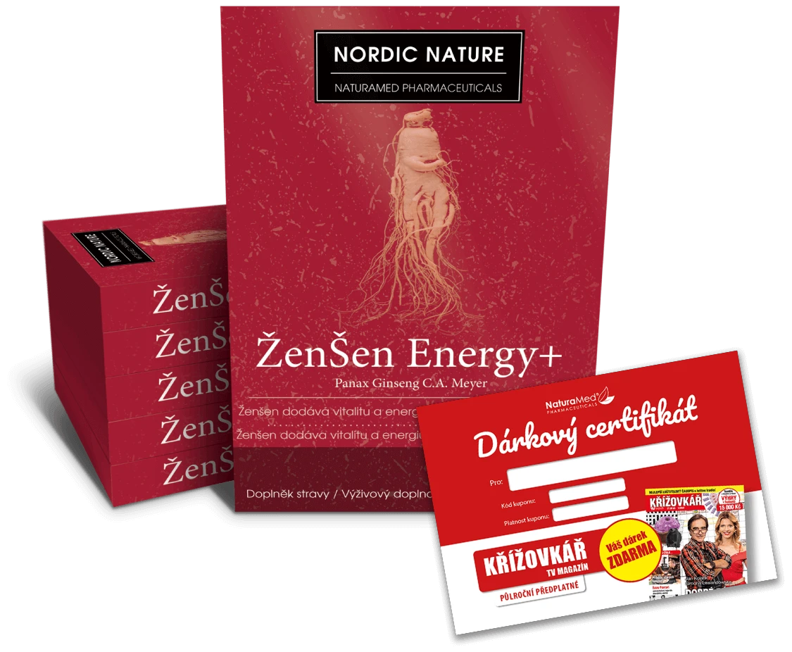Ženšen energie roční balení